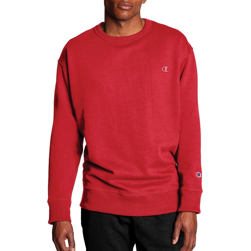 Champion Men's Powerblend Fleece Crew Sweatshirt